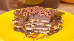 pavê de chocolate