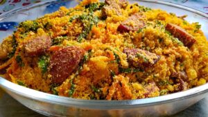 Farofa de Bacon com Calabresa