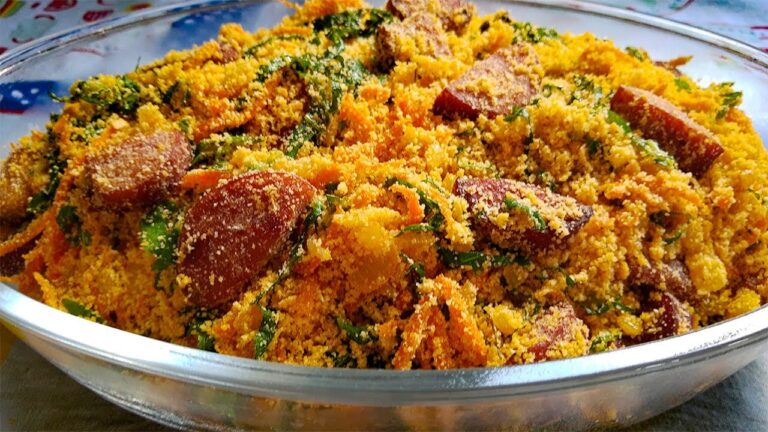 Farofa de Bacon com Calabresa