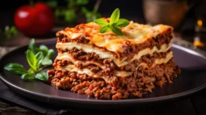 Lasanha de Carne Moída