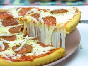 Pizza de Liquidificador