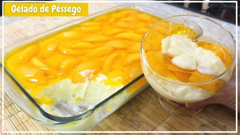 Gelado de Pêssego