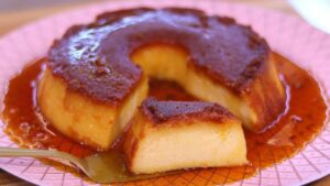 Pudim de Pão de Liquidificador