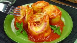 Rondelli de Presunto e Queijo